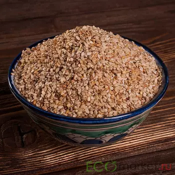 Кунжут белый нешлифованный "BIO" - 250 г