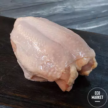 Куриная грудка с кожей Халяль Ecomarket.ru ~ 700 г (0.7 кг)