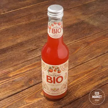 Лимонад Tomarchio BIO красный апельсин - 275 мл