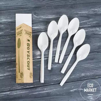 Ложки биоразлагаемые ~ 6 шт
