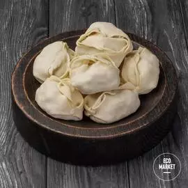 Манты с рубленой говядиной - 500 г