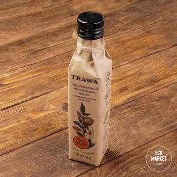 Масло сыродавленное миндальное с эфирным маслом апельсина, TRAWA - 250 мл