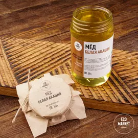 Мед из белой акации Ecomarket.ru - 520 г
