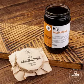 Мед каштановый ~ 500 г