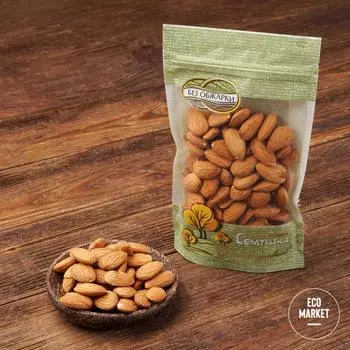 Миндаль сушеный -120 г