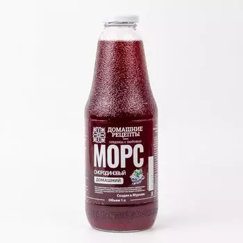 Морс Домашний смородиновый без сахара - 1 л