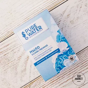 Мыло хозяйственное Pure Water ~ 175 г