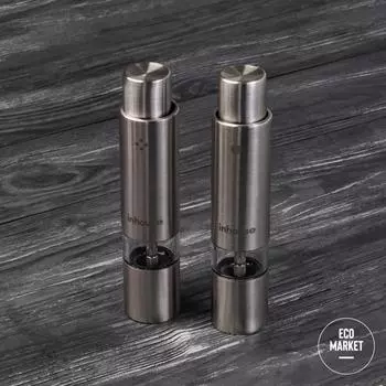 Набор мельниц для соли и перца Сucina, INHOUSE