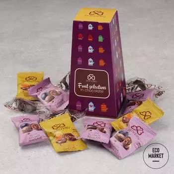 Набор шоколадных конфет ассорти Skriveru - 140 г