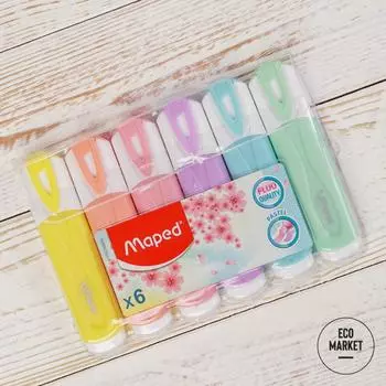 Набор текстовыделителей Maped Color'peps ~ 6 цв.