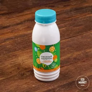 Напиток овсяный с авокадо и апельсином ~ 250 мл.