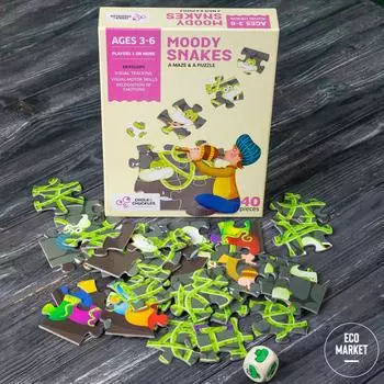 Настольная игра “Капризная Змея”