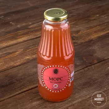 Натуральный морс клюквенный - 500 мл