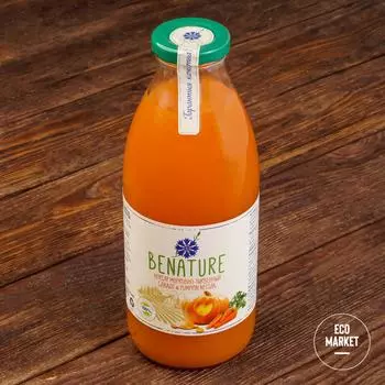 Нектар "Морковно-тыквенный" Benature ~ 730 мл.