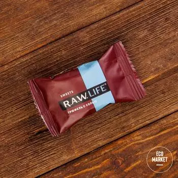 Орехово-фруктовый батончик Трюфель с солью, R.A.W. LIFE ~ 18 г