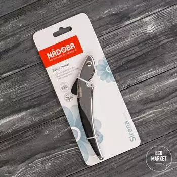 Открывалка для бутылок, хром, NADOBA, серия SIRENA