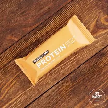 Протеиновый батончик Апельсиновый кекс, R.A.W. LIFE ~ 43 г