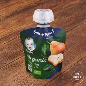 Пюре Спелая груша с 4 месяцев, Gerber - 90 г
