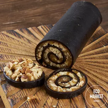 Рулет из сливовой пастилилы с орехами Ecomarket.ru, Армения ~ 300 г (0.3 кг)