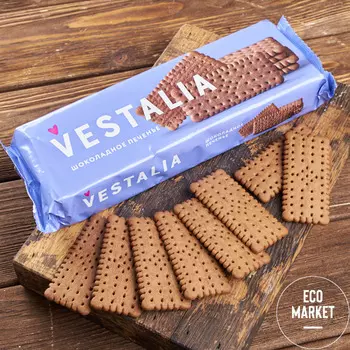 Шоколадное печенье, Vestalia ~ 250 г