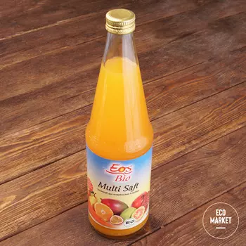 Сок мультифруктовый прямого отжима, EOS BIO - 700 мл