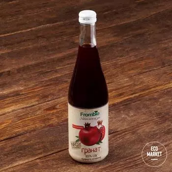 Сок гранатовый 100%, Ягоды Карелии - 510 мл