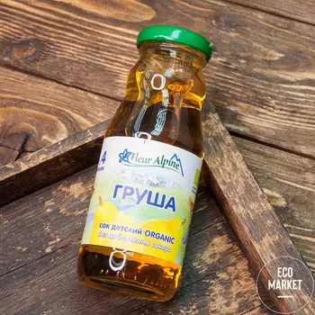 Сок Груша с 4 месяцев, Fleur Alpine - 200 мл