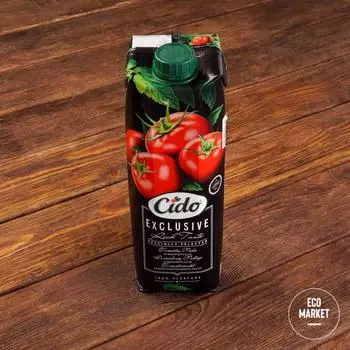 Сок томатный с морской солью Cido Exclusive - 1 л
