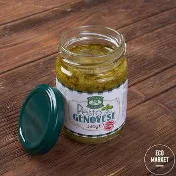 Соус песто из Генуи с базиликом без глютена ~ 130 г