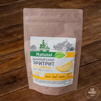 Столовый подсластитель Эритрит Дынный сахар Bionova ~ 200 г