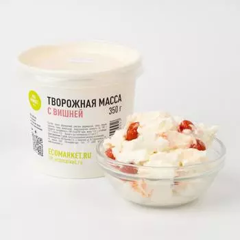 Творожная масса с вишней Ecomarket.ru - 350 г
