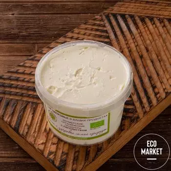 Творожный крем натуральный "BIO" 9%, Эко-Ферма Рябинки - 300 г