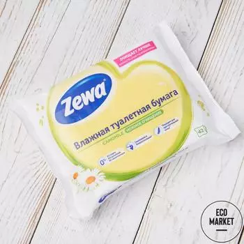 Влажная туалетная бумага Ромашка ~ 42 шт.