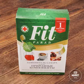Заменитель сахара на основе эритритола Fit Parad №7 ~ 200 г