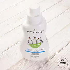 Жидкость для стирки "Wildflowers", ATTITUDE - 1,05 л