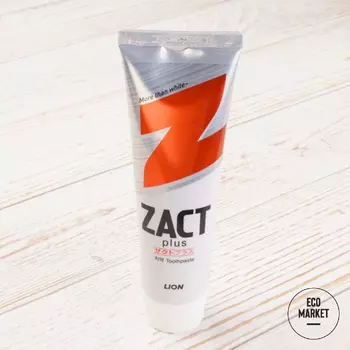 Зубная паста отбеливающая Zact Lion, CJ Lion ~ 150 г