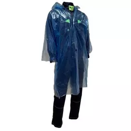 Плащ-дождевик, синий