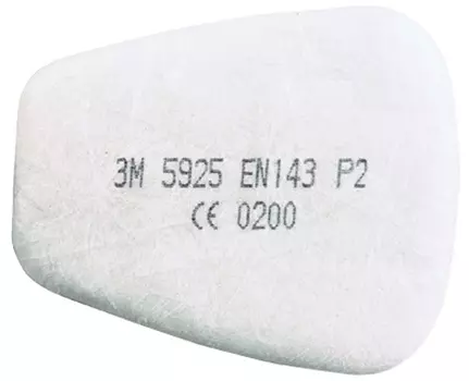 Предфильтр 3М™ 5925 (P2) противоаэрозольный, до 12 ПДК (2 шт)