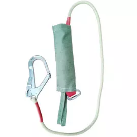 Строп аВер-Кс Огонь (с амортизатором, с монтажн.и соед.карабином, арамидн. веревка)