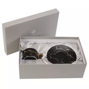 чашка и блюдце (комплект) EKONIKA HOME