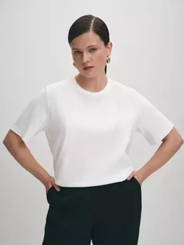 Базовая футболка с вышивкой M(46)