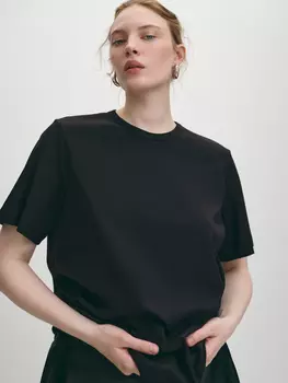 Базовая футболка с вышивкой M(46)