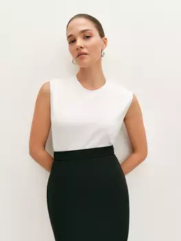 Базовый белый топ M(46)