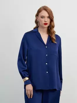 Блуза атласная M(46)