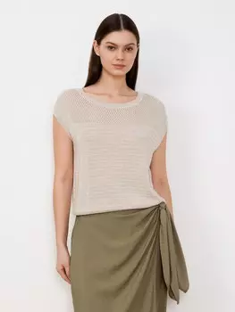 Блуза ажурной вязки S(44)