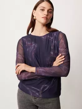 Блуза из легкой сетки L(48)