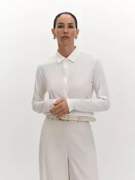 Блуза из нежного вискозного трикотажа M(46)