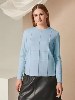 Блуза с фактурным узором LALIS