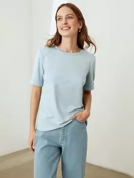 Блуза с коротким рукавом S(44)