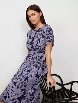 Блуза с поясом L(48)